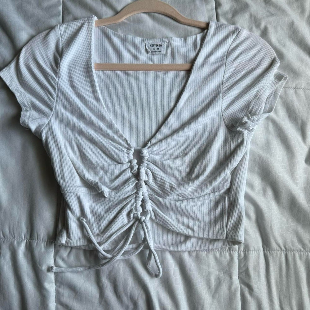 Cotton On white top